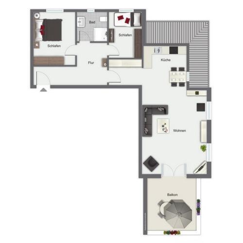 Apartamento Seeschwalbe Wohnung 13