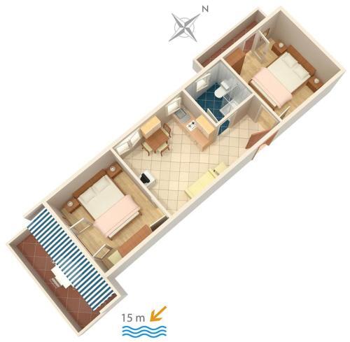 Apartments By The Sea Novalja, Pag - 4052