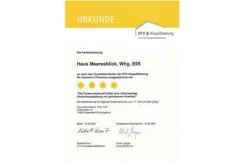 Apartamentos Meeresblick Wohnung 005 - 4 Sterne Dtv