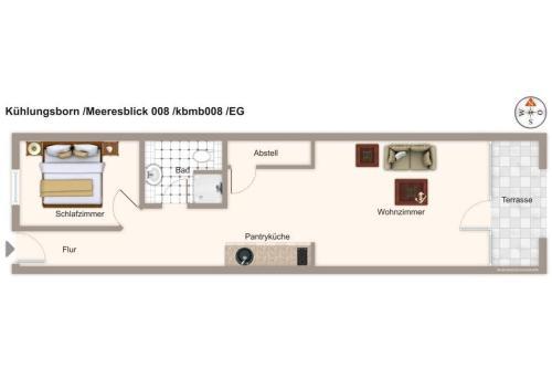 Apartamento Meeresblick Meeresblick 008