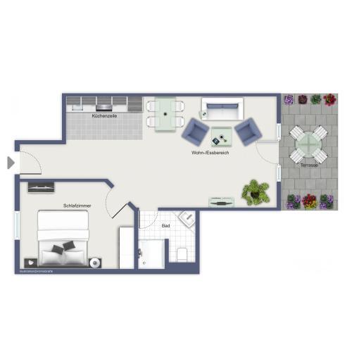 Apartamento Residenz St�rtebeker Wohnung 12
