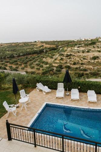 Villa Maria Auf Kreta, Modern, Gro�, Eigener Pool!