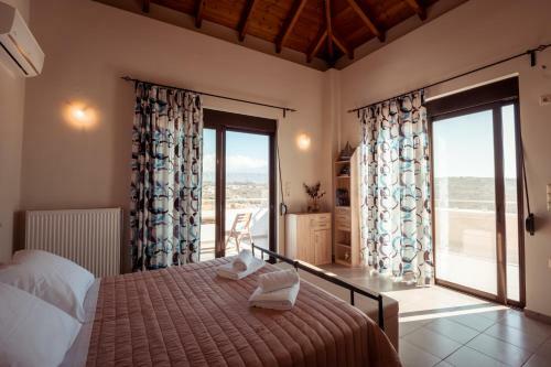 ?harmony Deluxe Villa With View Next To Chania?