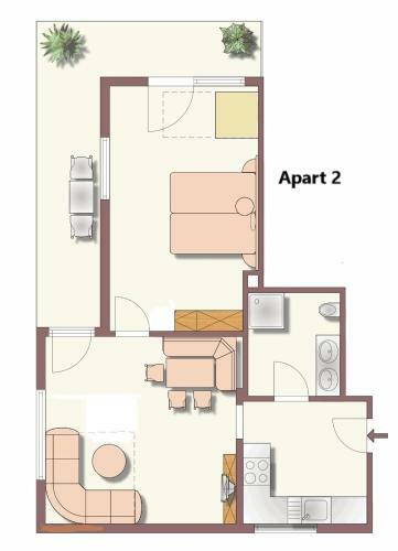 Apartamento Ferienwohnungen Kerber