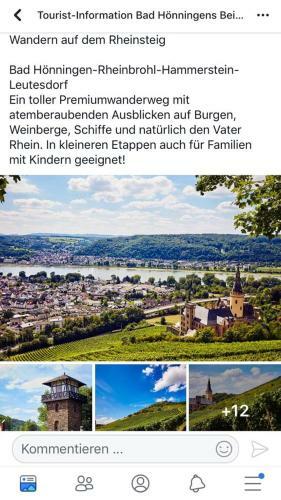 Apartamento Ferienwohnung Appartement In Rheinbrohl