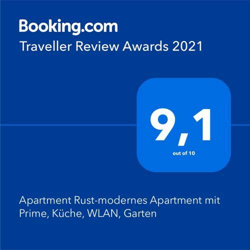 Apartment Rust-modernes Apartment Mit Prime, K�che, Wlan, Garten