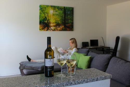 Modernes Apartment Mit Balkon I Sedlitzer See