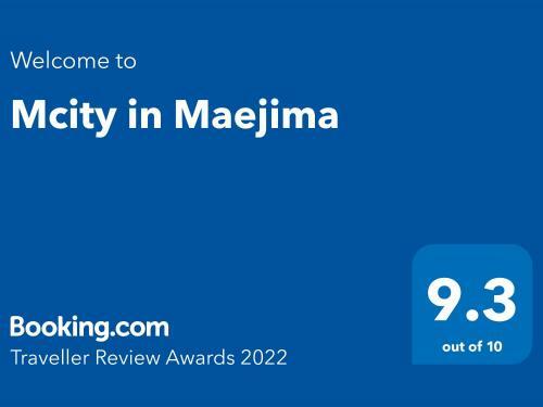 Apartamento Mcity In Maejima
