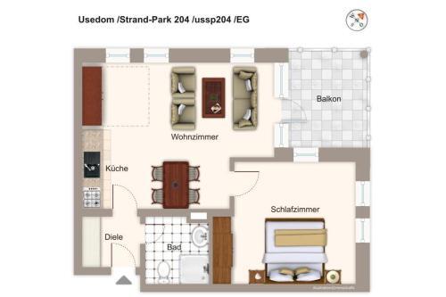 Apartamento Strand-park Strand-park 204