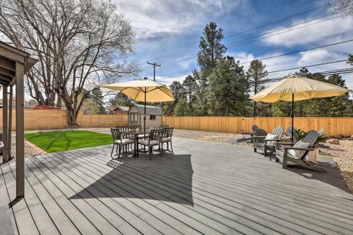 Stunning Flagstaff Home With Deck And Fire Pit!