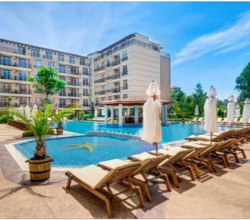 Apartamento Studio Dans Complexe Dawn Park, Sunny Beach