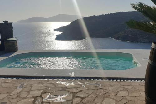 Karystos Villa Private Pool Beach Seaside Karnagio