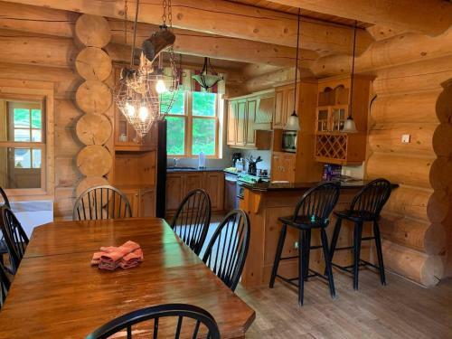 New Log Cabin, Ski , Spa, Sauna