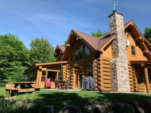 New Log Cabin, Ski , Spa, Sauna