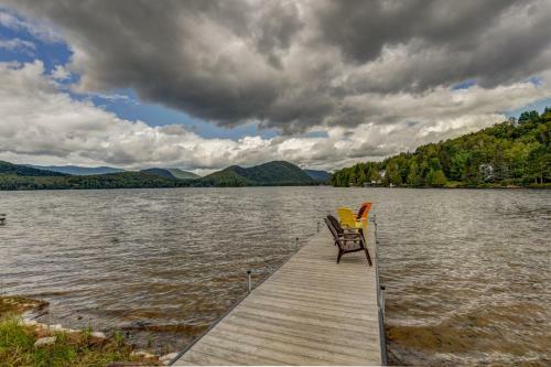 Chic Log Chalet With Hot Tub - Mont-tremblant North Side By Reserver.ca
