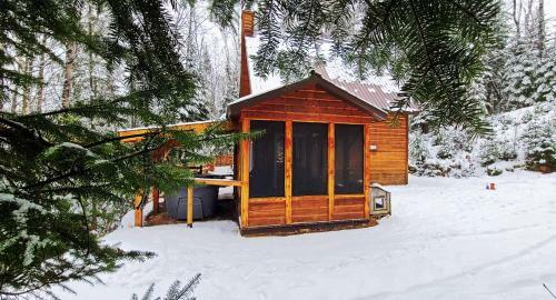 Chalet Rustique Le Givre Des Bois