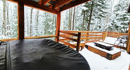 Chalet Rustique Le Givre Des Bois