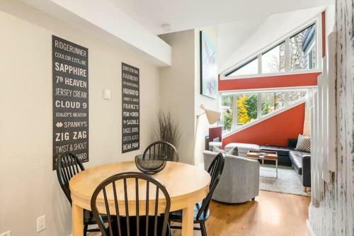 Lofted Suite With Mountain Views And Creekside Location By Harmony Whistler