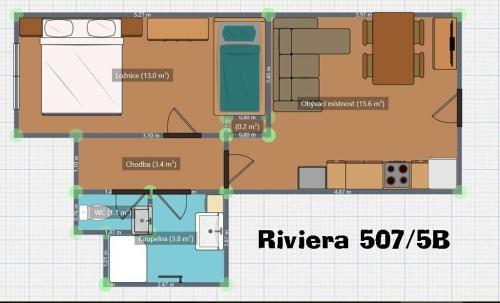 Apartment Riviera 507-5b Lipno Home