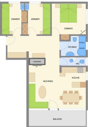 Apartamento Haus Kandahar