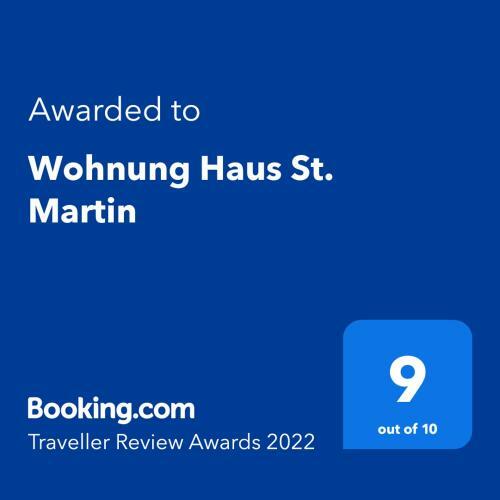 Apartamento Wohnung Haus St. Martin