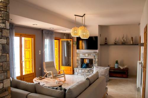 Gatzeas Blue Luxury Beach House