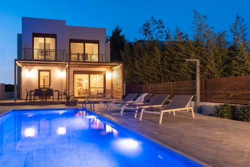 Luxury Nissovilla With Private Pool & Sea Views
