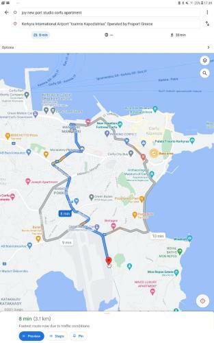 Apartamento Joy New Port Studio Corfu Town