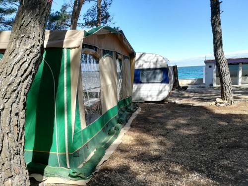 Caravan Near The Sea