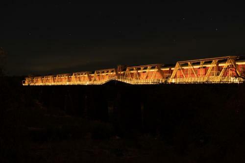 Lodge Kruger Shalati - The Train On The Bridge