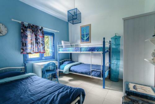Navy Greece Villa With Swimming Pool & Sea View