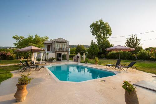 Seaview Villa Fivos With Private Pool