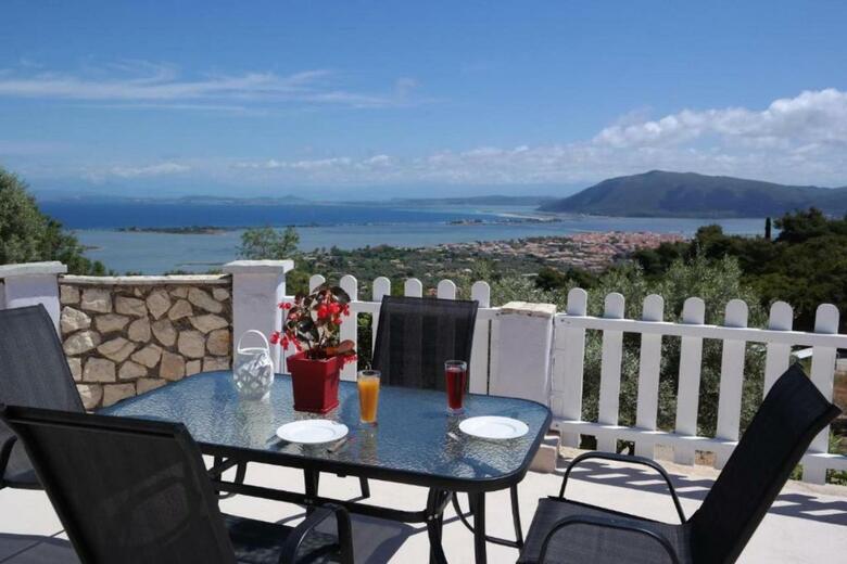 Eris Villas - With Lefkada Town View And Sea View