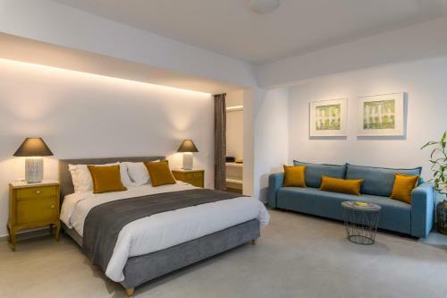 Apartamento Blueisla Grey Studio Town Mykonos