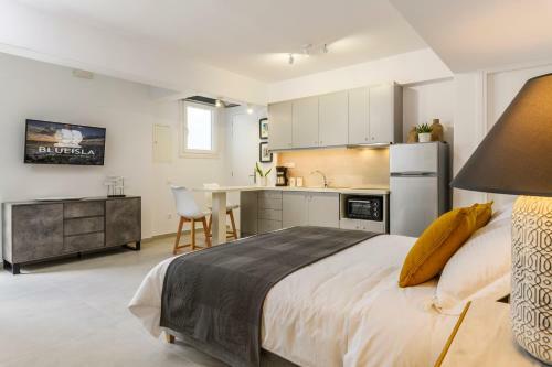 Apartamento Blueisla Grey Studio Town Mykonos