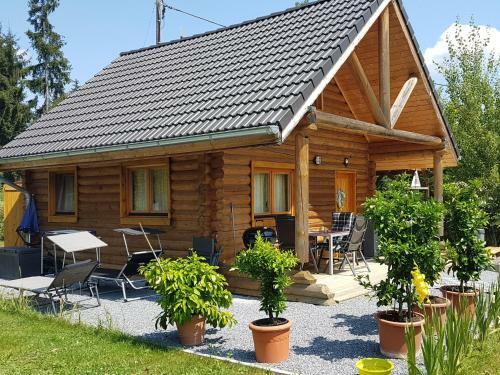 Apartamento Holzblockhaus In Schiefling