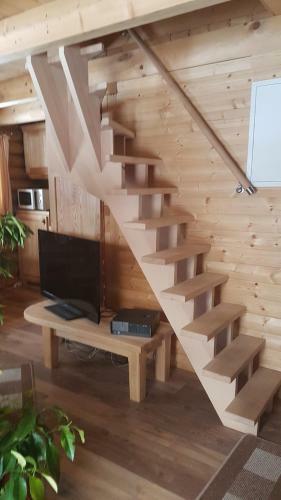 Apartamento Holzblockhaus In Schiefling