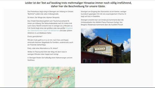 Apartamento Chalet Stanzertal