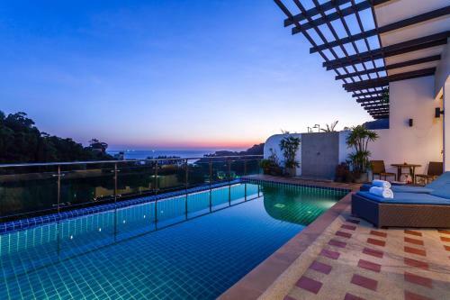 Apartamento Seaview Penthouse With Pool At Kamala