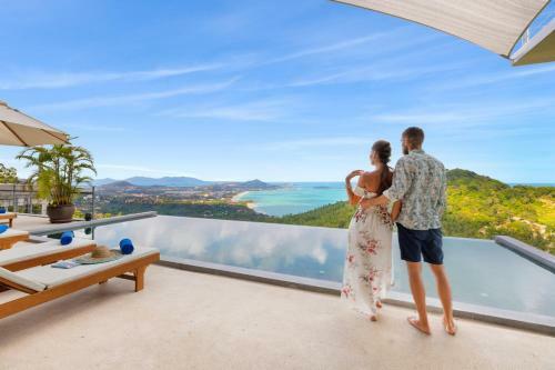 Villa A Louer Koh Samui Piscine Vue Mer