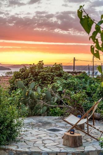 Villa Myrina With Sea View