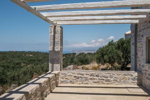 Modern 1bdr Stone Tower, Majestic View In Mani