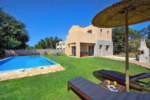 Red Roses Villa In Litsarda Chania