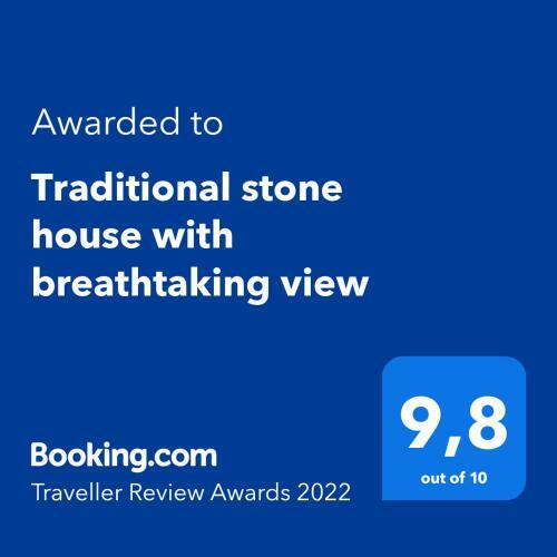 Traditional Stone House With Breathtaking View
