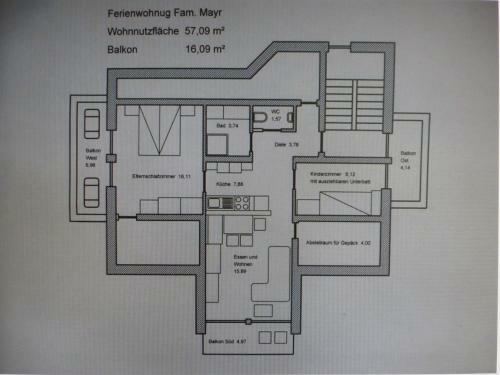 Apartamento Ferienwohnung Mayr
