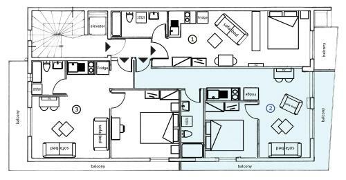 Apartamento Art Central Suites