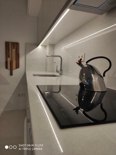 White Cycladic Town House With Sea Vew