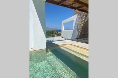 Villa Sorriso - Orkos Beach, Pool, Jacuzzi, Sea View