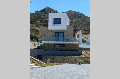 Villa Sorriso - Orkos Beach, Pool, Jacuzzi, Sea View