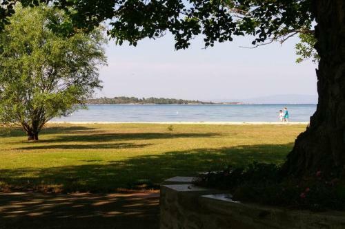 Bright, Beachfront Apartment With Free Parking And Garden